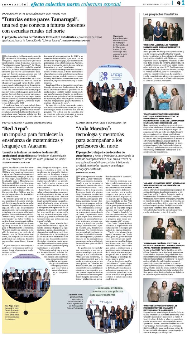 Efecto Colectivo Norte en la prensa: ganadores y finalistas